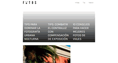 Desktop Screenshot of lavidaenfotos.es