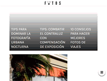 Tablet Screenshot of lavidaenfotos.es